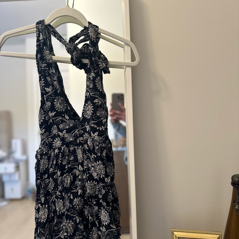 Floral Halter Romper